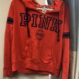 Victoria Secret PINK HALF-Zip Hoodie
